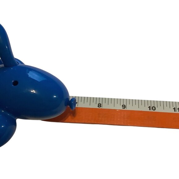 Walking Blue Balloon Dog Figurine Toy Plastic WORKS Battery - Picture 6 of 7